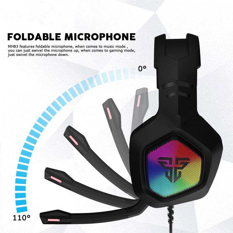 هدست گیمینگ سیم دار Fantech JADE MH83