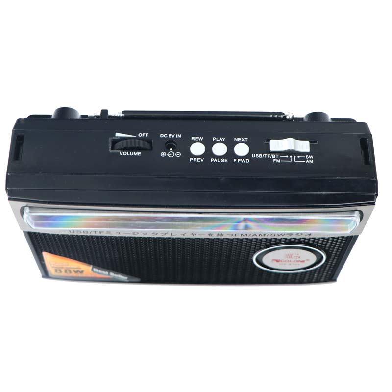 رادیو اسپیکر بلوتوثی رم و فلش خور Golon ICF-24BT