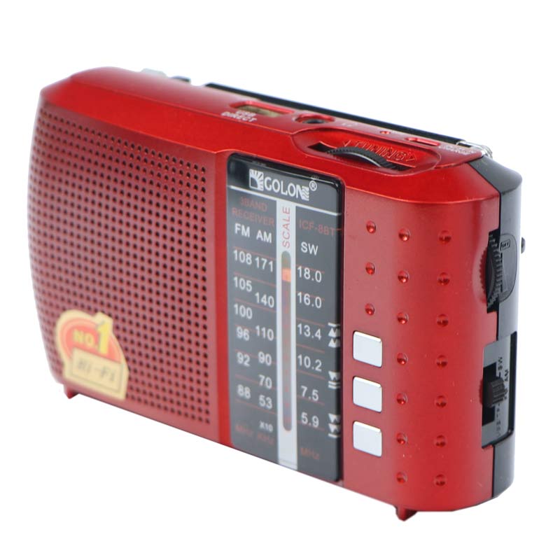 رادیو اسپیکر بلوتوثی رم و فلش خور Golon ICF-8BT