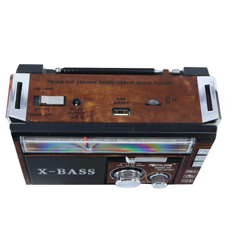 رادیو اسپیکر بلوتوثی رم و فلش خور Golon RX-381BT