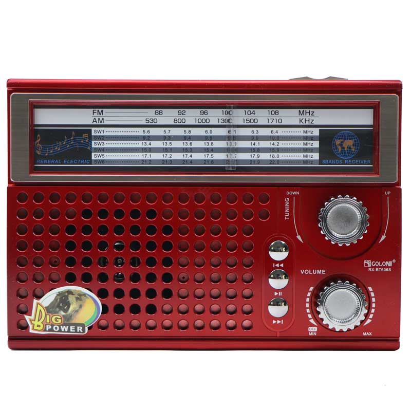رادیو اسپیکر بلوتوثی رم و فلش خور Golon RX-BT636S