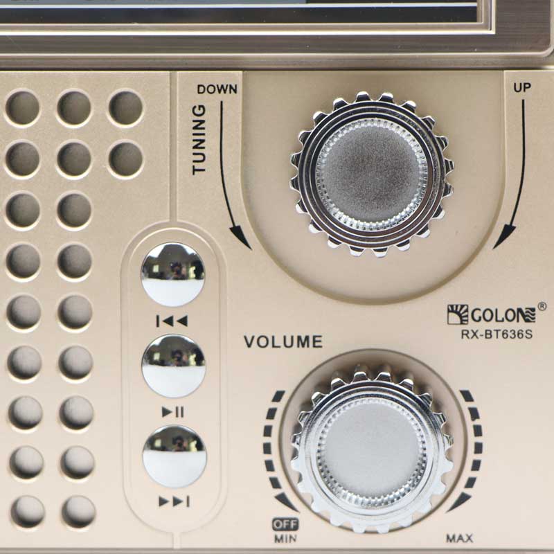 رادیو اسپیکر بلوتوثی رم و فلش خور Golon RX-BT636S
