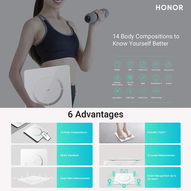 ترازو هوشمند Honor Smart Scale 2