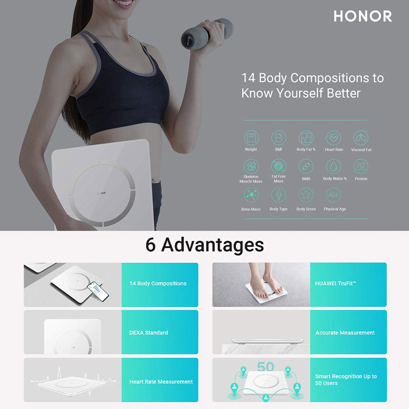 ترازو هوشمند Honor Smart Scale 2