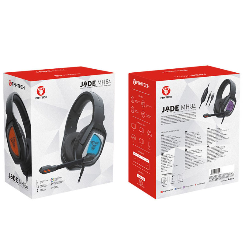 هدست گیمینگ سیم دار Fantech JADE MH84