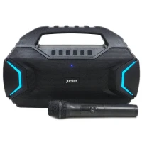 اسپیکر بلوتوثی رم و فلش خور Jonter KARAOKE M100 + میکروفون