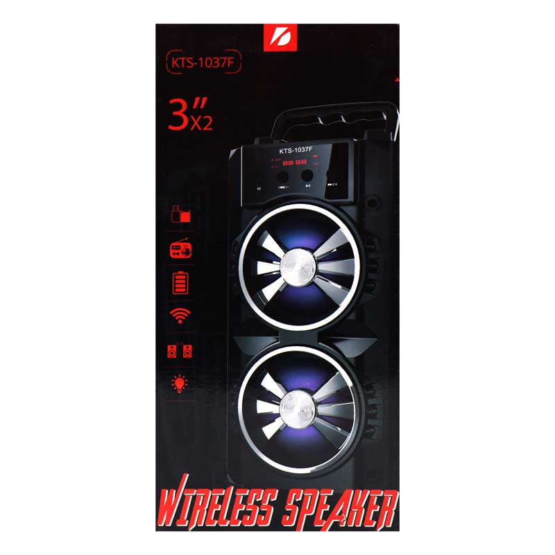 اسپیکر بلوتوثی رم و فلش خور KTS-1037F