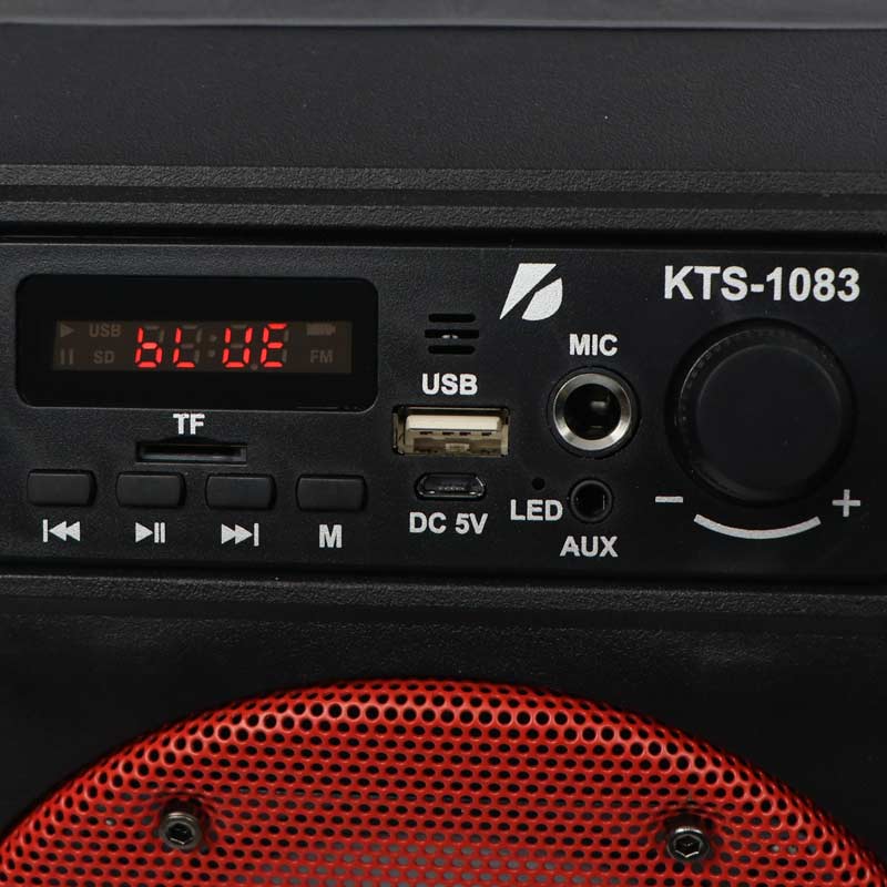 اسپیکر بلوتوثی رم و فلش خور KTS-1083 + ریموت کنترل