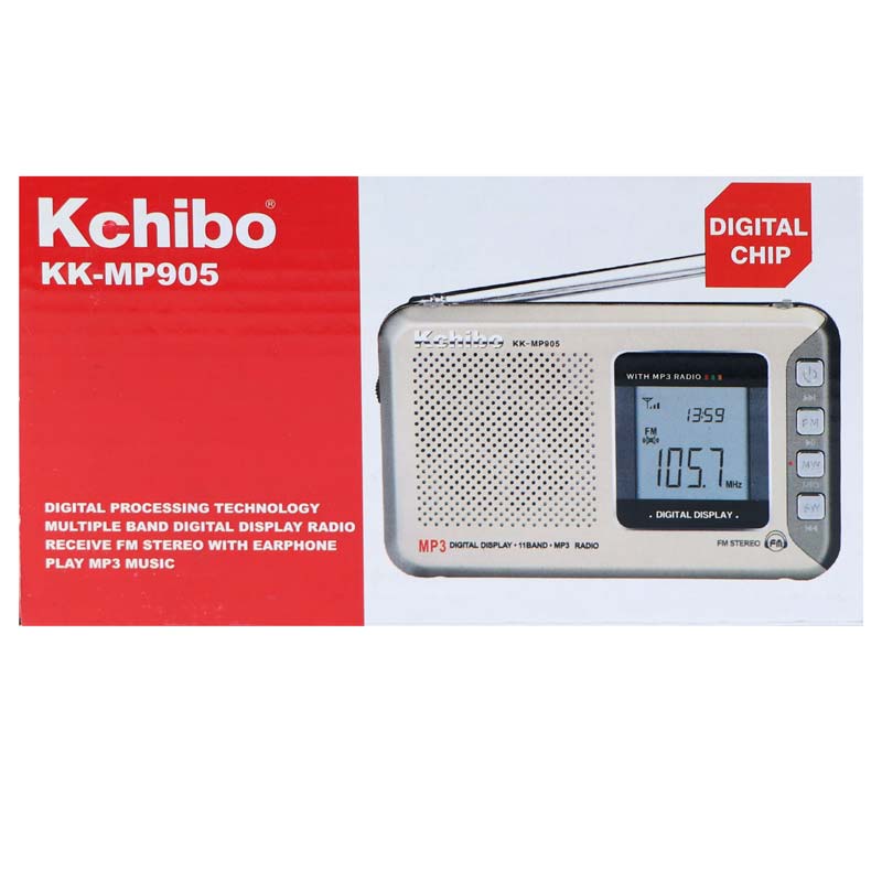 رادیو اسپیکر رم خور Kchibo KK-MP905