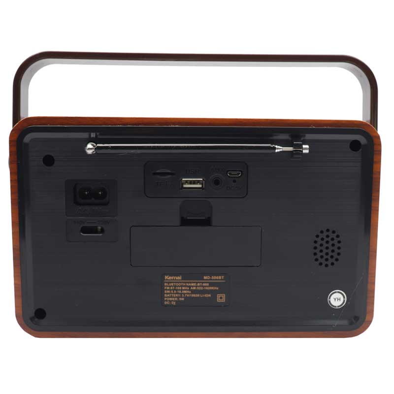 رادیو اسپیکر بلوتوثی رم و فلش خور Kemai MD-506BT + ریموت کنترل