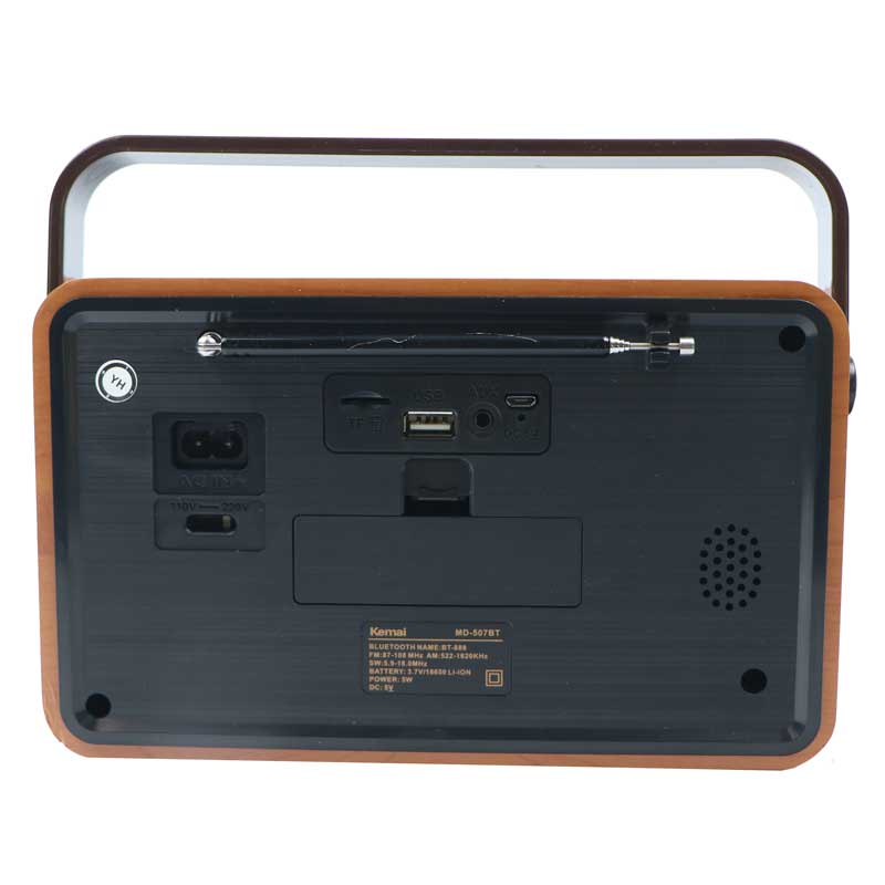 رادیو اسپیکر بلوتوثی رم و فلش خور Kemai MD-507BT + ریموت کنترل