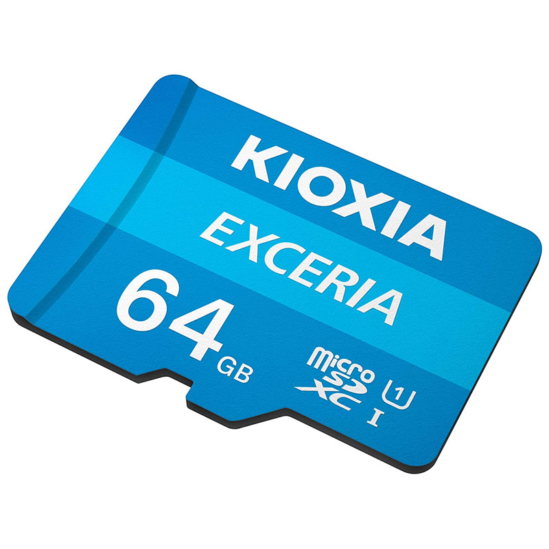 رم میکرو 64 گیگ کیوکسیا Kioxia EXCERIA U1 C10 100MB/s + خشاب