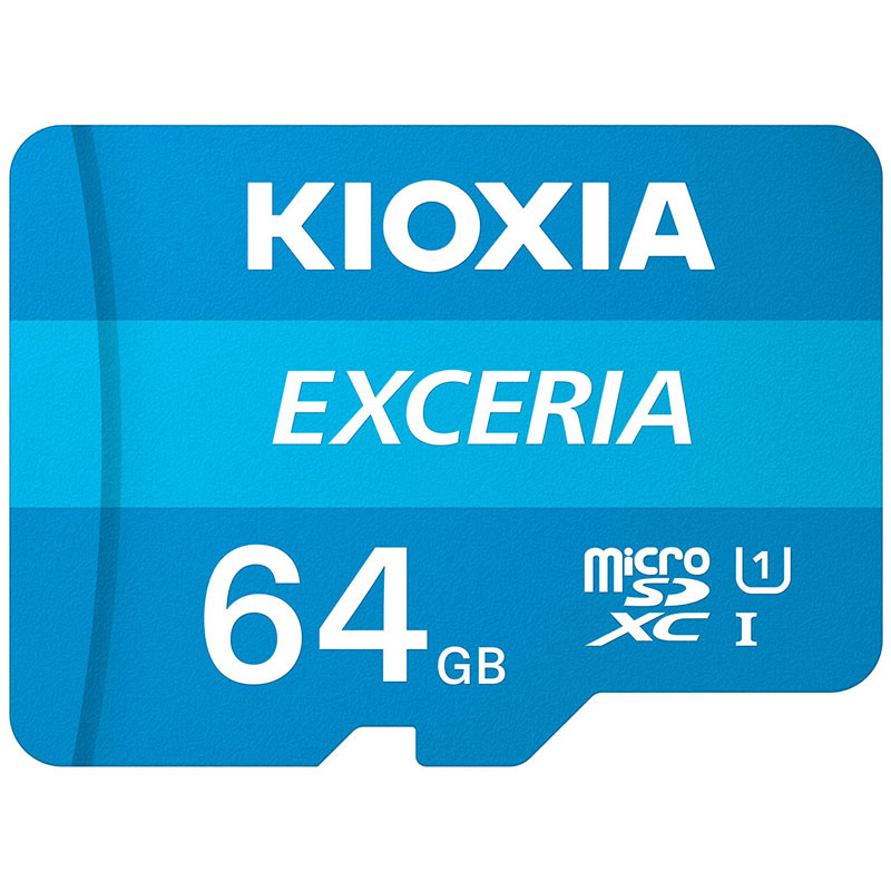 رم میکرو 64 گیگ کیوکسیا Kioxia EXCERIA U1 C10 100MB/s + خشاب