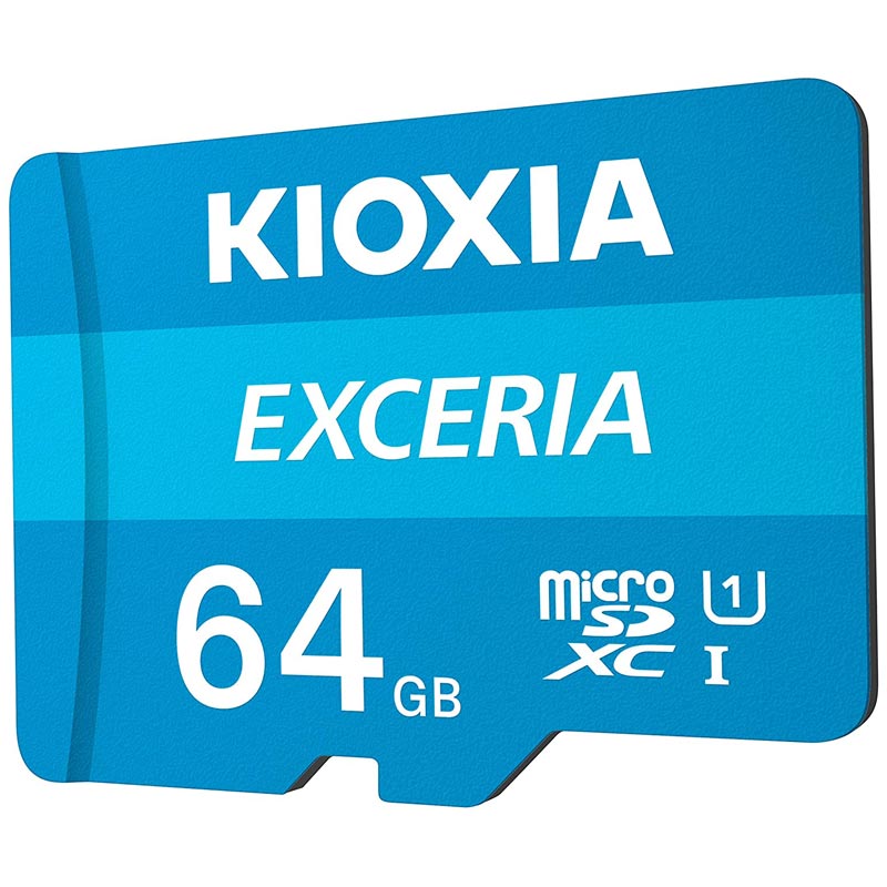 رم میکرو 64 گیگ کیوکسیا Kioxia EXCERIA U1 C10 100MB/s + خشاب