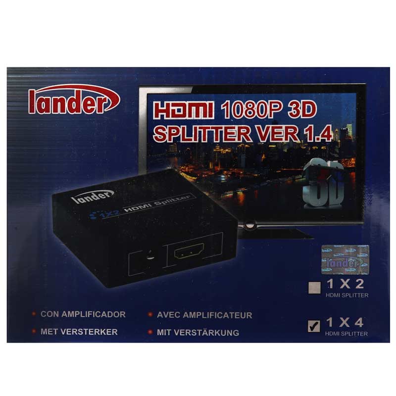 اسپلیتر LANDER SP-14 HDMI 4Port