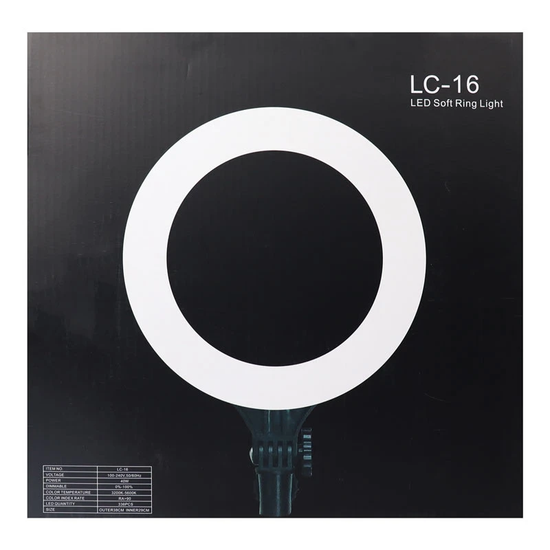 رینگ لایت پایه دار LC-16