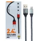 کابل میکرو یو اس بی 2.4 آمپر الدینیو LS431 طول 1 متر