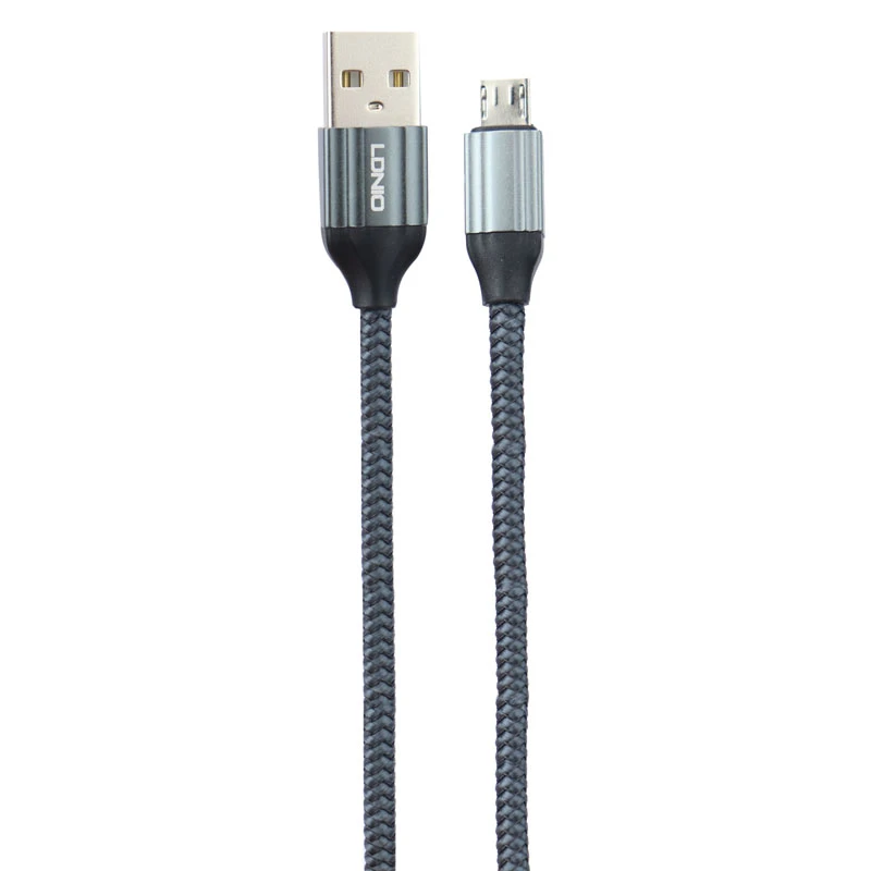 کابل میکرو یو اس بی 2.4 آمپر الدینیو LS431 طول 1 متر