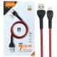 کابل کنفی میکرو یو اس بی LDNIO LS482 2.4A 2m