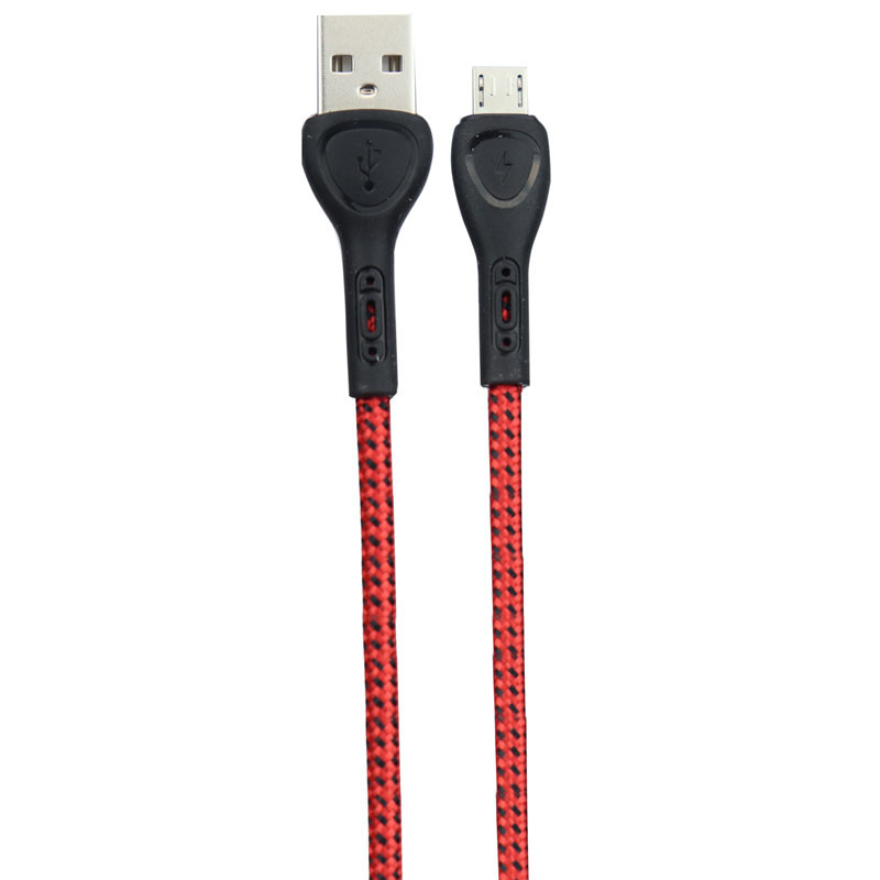کابل کنفی میکرو یو اس بی LDNIO LS482 2.4A 2m