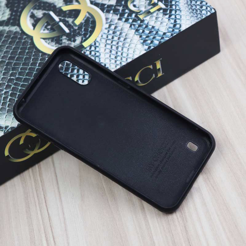 قاب چرمی پوست ماری هفت رنگ Samsung A01