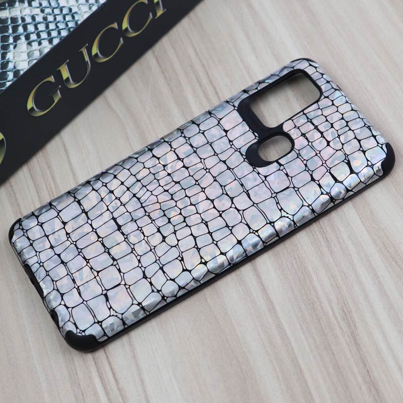 قاب چرمی پوست ماری هفت رنگ Samsung A21s