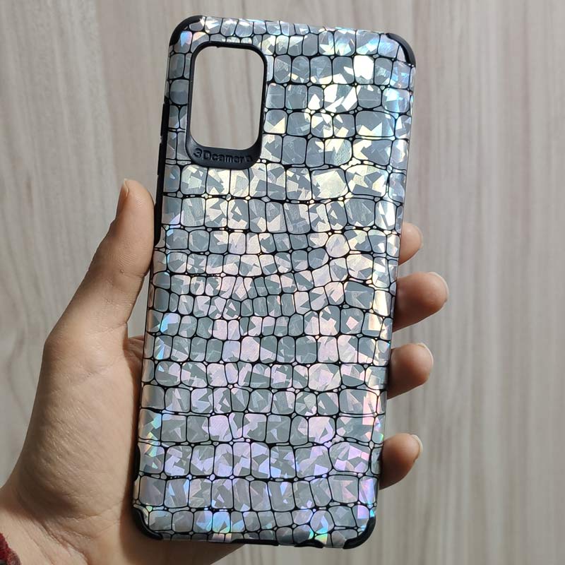 قاب چرمی پوست ماری هفت رنگ Samsung A31