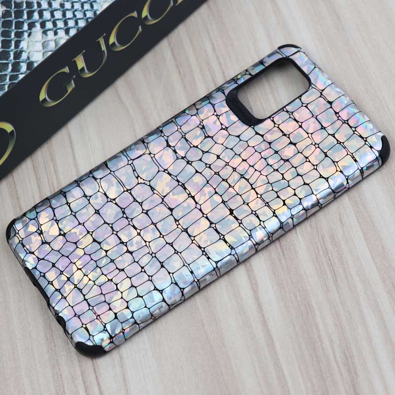 قاب چرمی پوست ماری هفت رنگ Samsung A51