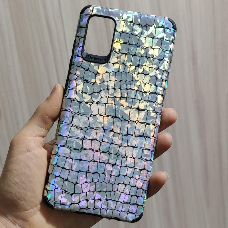 قاب چرمی پوست ماری هفت رنگ Samsung A51