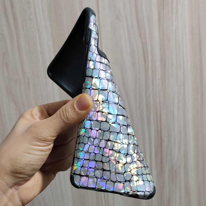قاب چرمی پوست ماری هفت رنگ Samsung A71