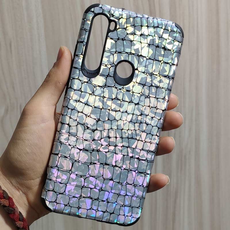 قاب چرمی پوست ماری هفت رنگ Xiaomi Redmi Note 8