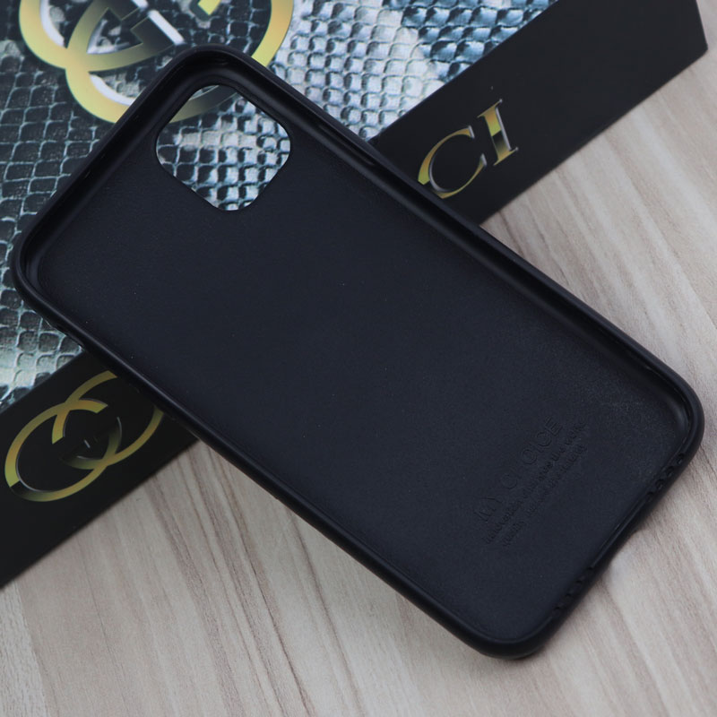 قاب چرمی پوست ماری هفت رنگ iPhone 11