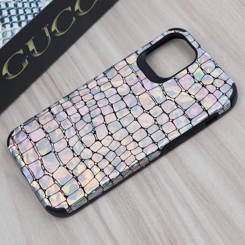 قاب چرمی پوست ماری هفت رنگ iPhone 12 Mini