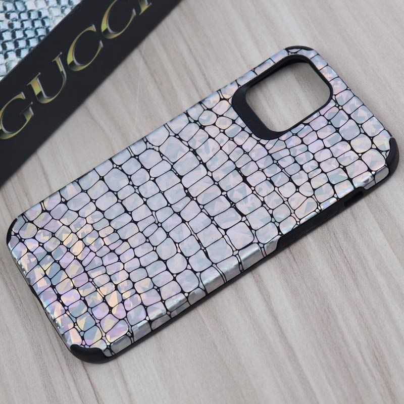 قاب چرمی پوست ماری هفت رنگ iPhone 12 Pro