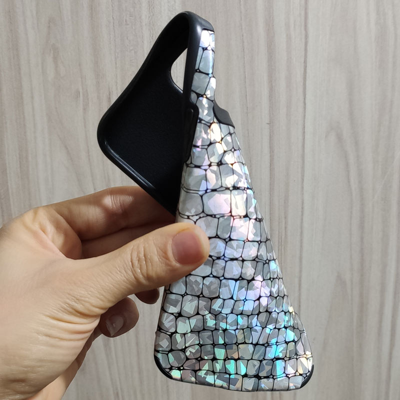قاب چرمی پوست ماری هفت رنگ iPhone 12 Pro