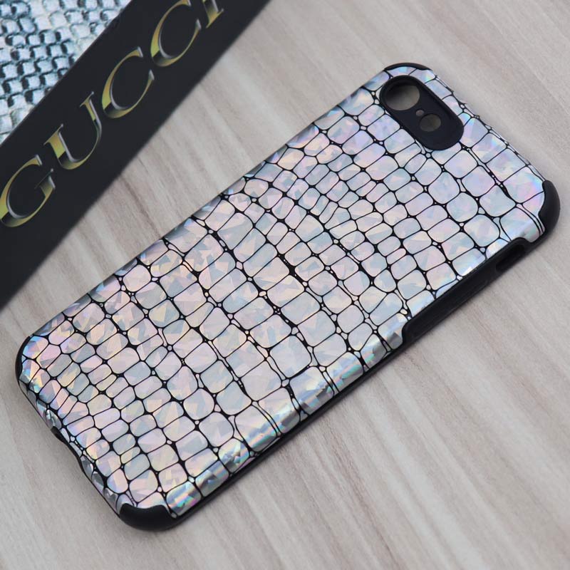 قاب چرمی پوست ماری هفت رنگ iPhone 7/8