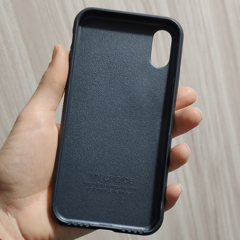 قاب چرمی پوست ماری هفت رنگ iPhone X/XS