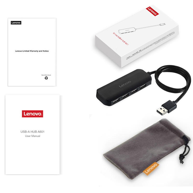 هاب 4 پورت USB2.0 لنوو A601