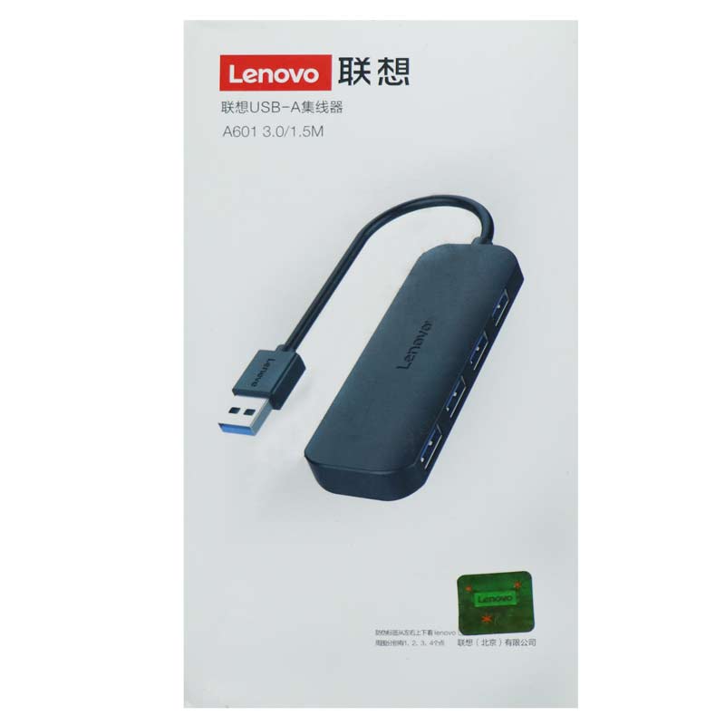 هاب 4 پورت USB3.0 لنوو A601 کد 2