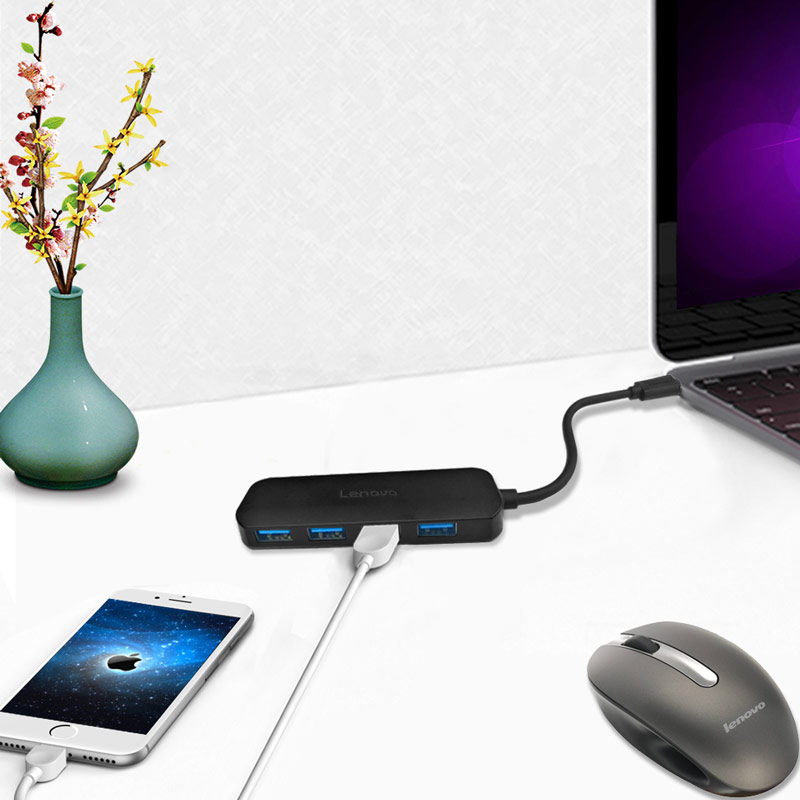 مبدل لنوو Lenovo C611 Type-C 4Ports USB3.0