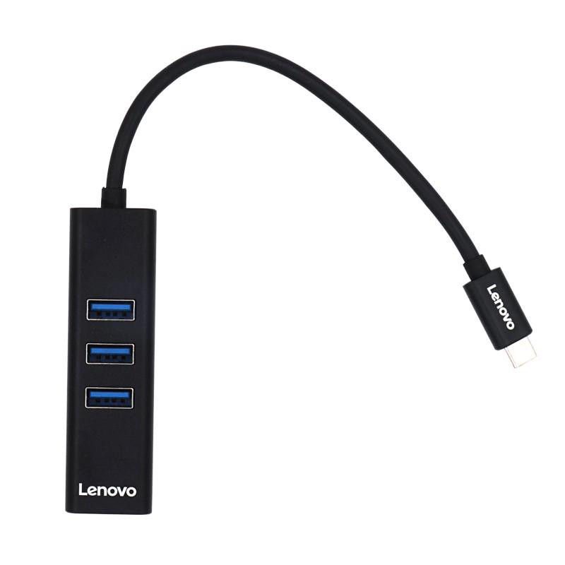 هاب 4 پورت Type-C لنوو LX0808