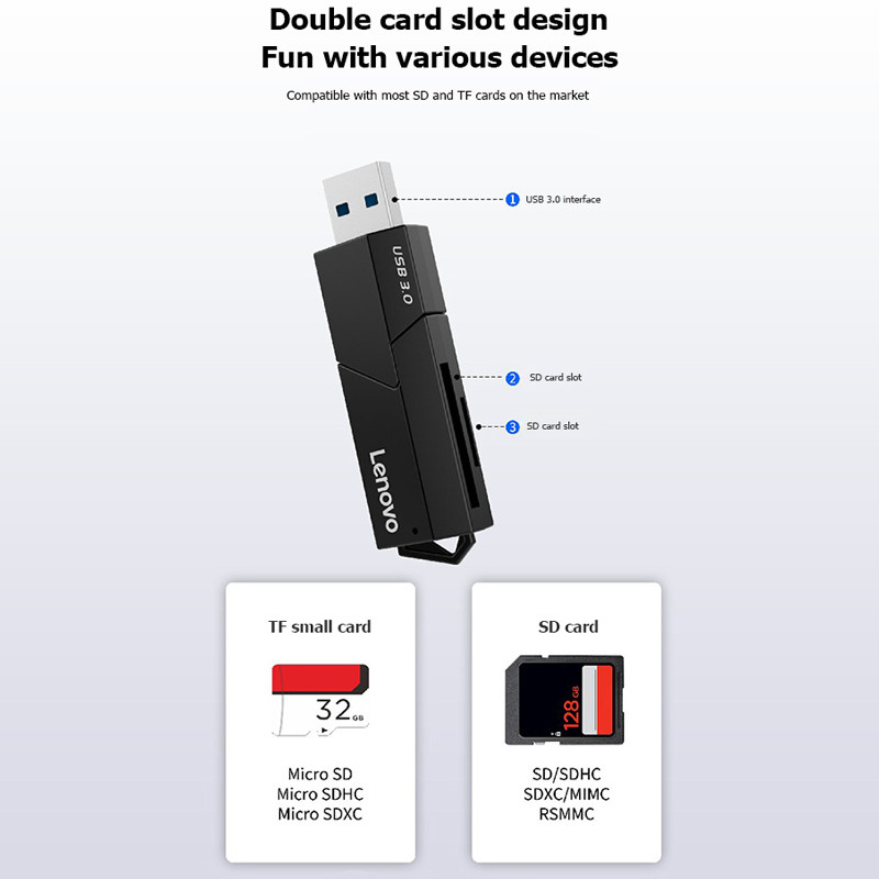 رم ریدر Lenovo D204 USB3.0