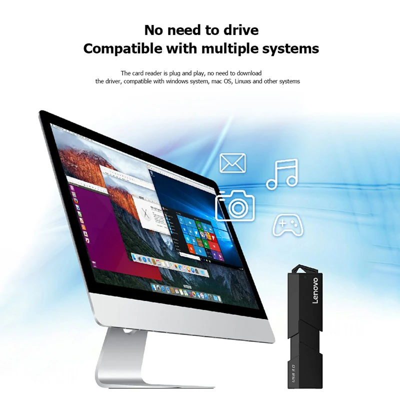 رم ریدر Lenovo D204 USB3.0