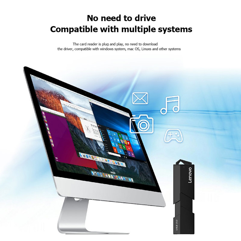 رم ریدر Lenovo D204 USB3.0