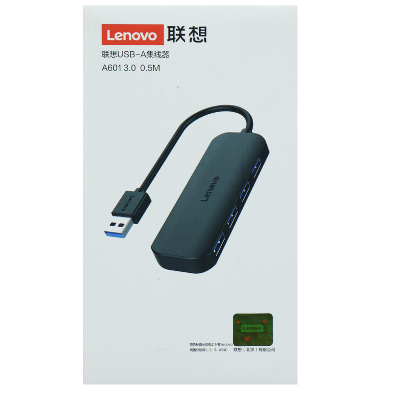 هاب 4 پورت USB3.0 لنوو Hub Splitter A601