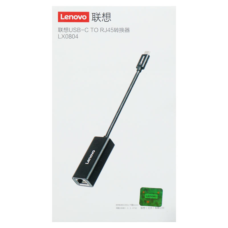 مبدل کارت شبکه Lenovo LX0804 Type-C to LAN