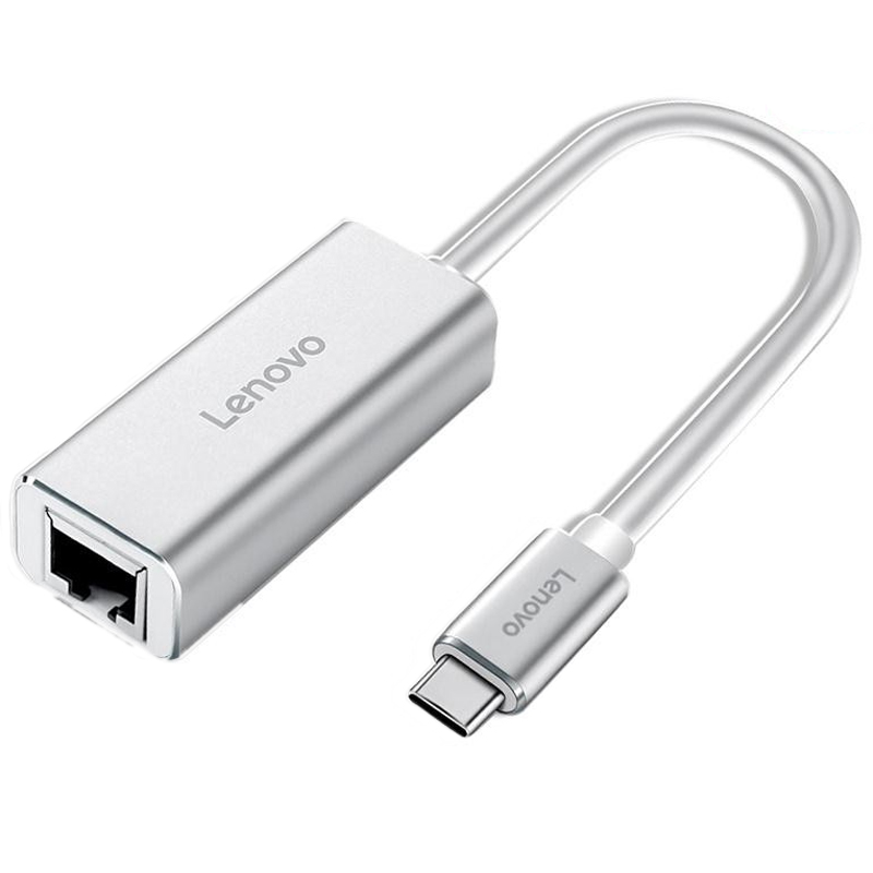 مبدل کارت شبکه Lenovo LX0804 Type-C to LAN
