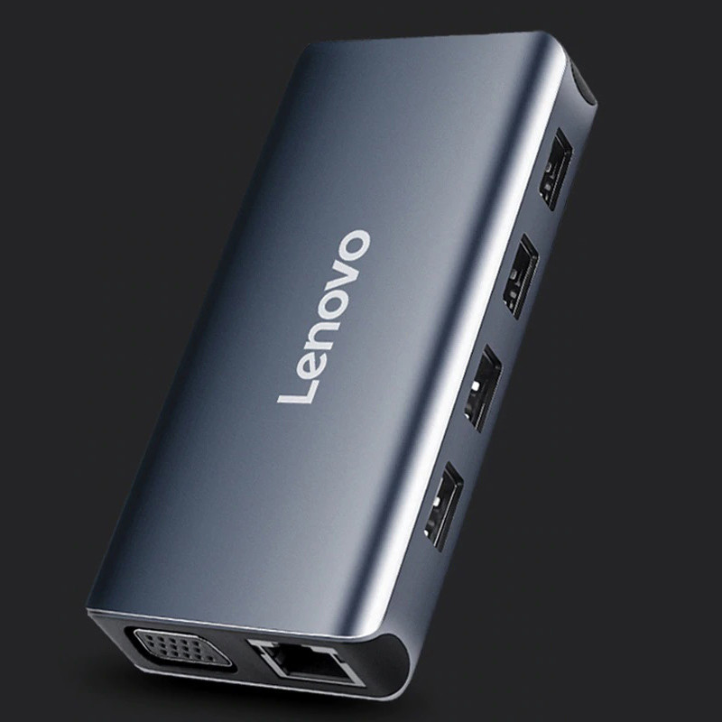 هاب 8 پورت USB3.0 لنوو LX0808