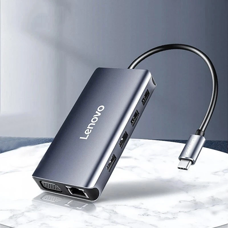 هاب 8 پورت USB3.0 لنوو LX0808