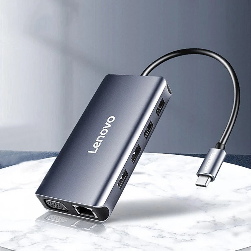 هاب 8 پورت USB3.0 لنوو LX0808